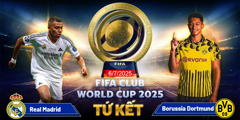 Soi kèo Real Madrid vs Borussia Dortmund