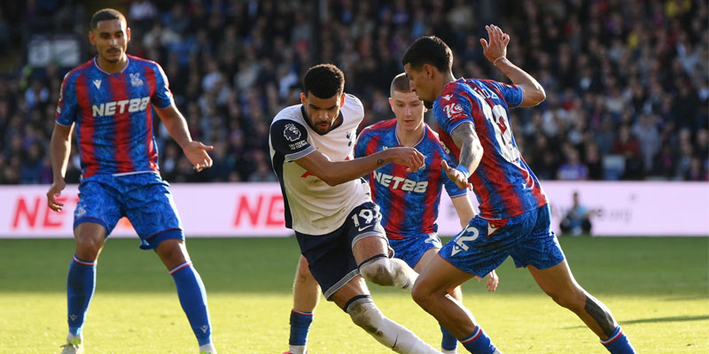 Crystal Palace vs Tottenham đều thi đấu không tốt gần đây
