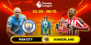 Soi kèo Man City vs Sunderland, 22h00 ngày 06/12 - NHA