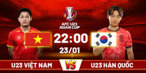 U23 Việt Nam vs U23 Hàn Quốc